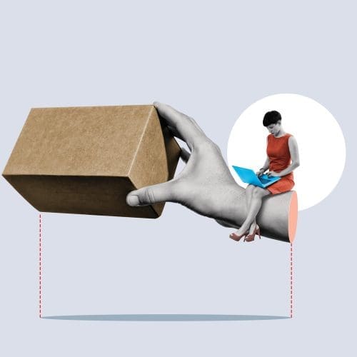 Graphical representation of how UX design enhances customer conversion, by 418